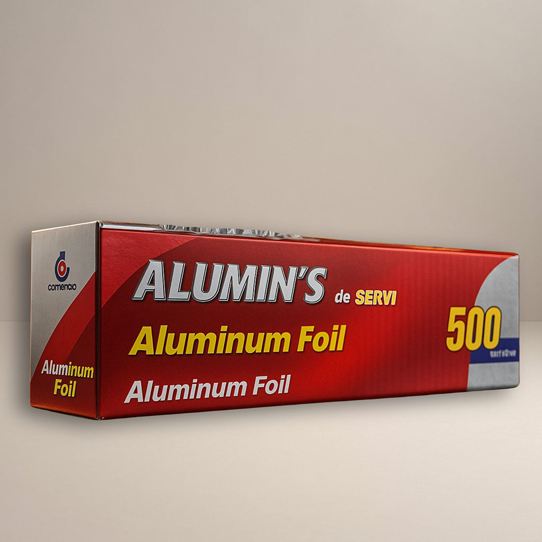 PAPEL ALUMINS 18 X 500/ 1 UNIDAD