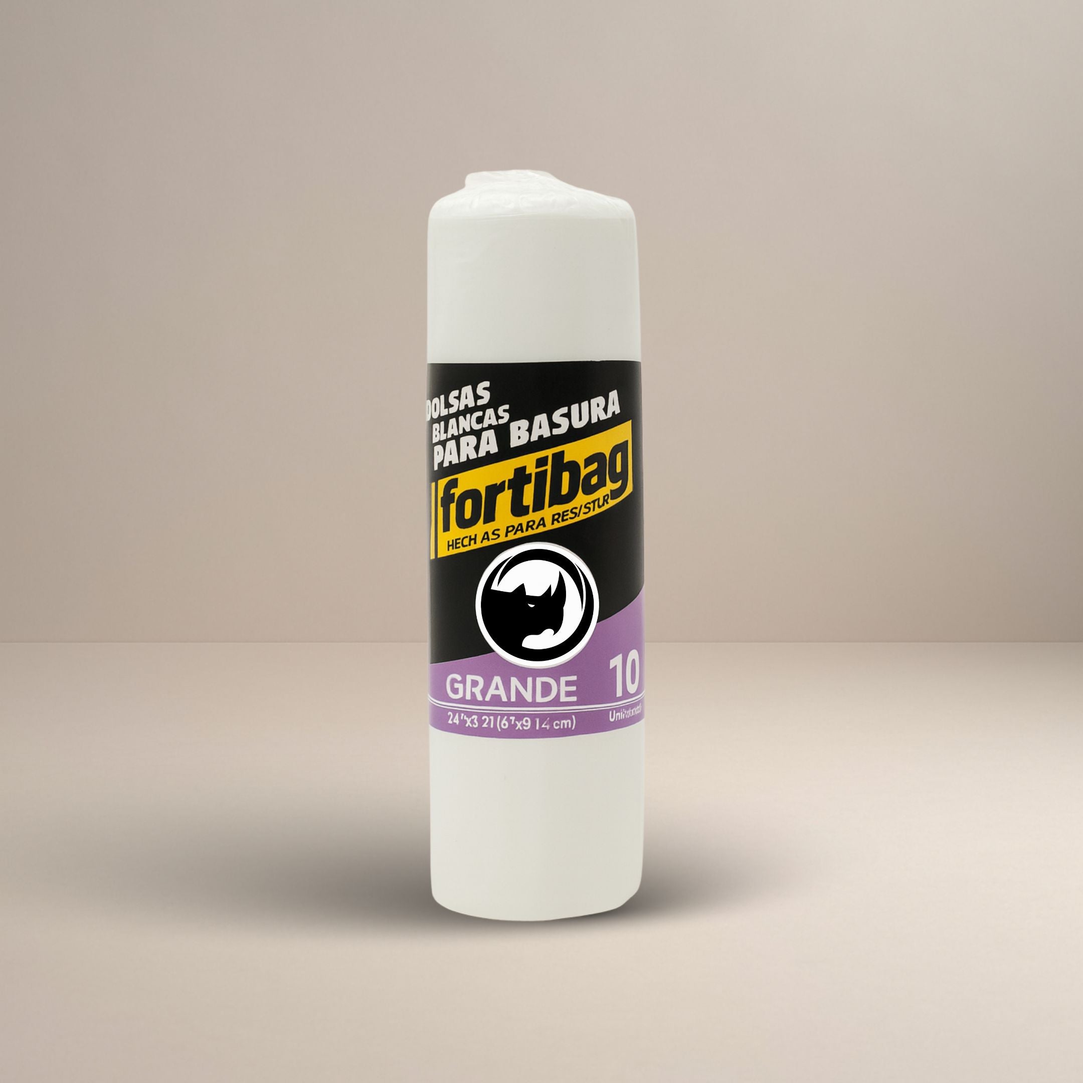 ROLLO FORTIBAG GRANDE BLANCA 10UNI / 50 UNIDADES