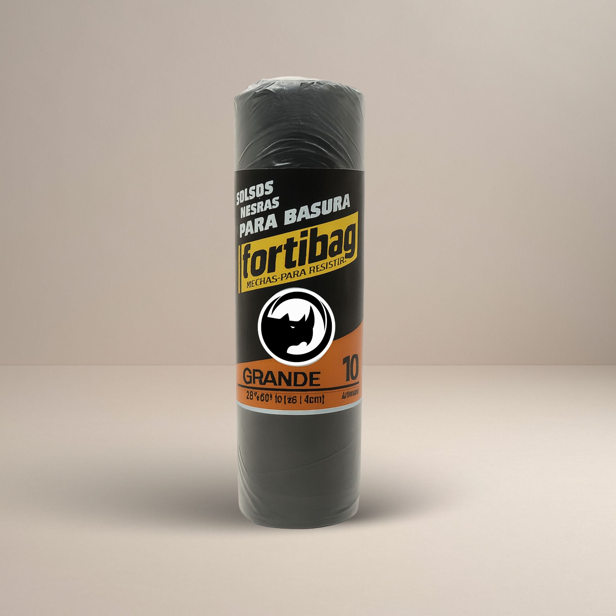 ROLLO FORTIBAG GRANDE NEGRA 10UNI / 50 UNIDADES