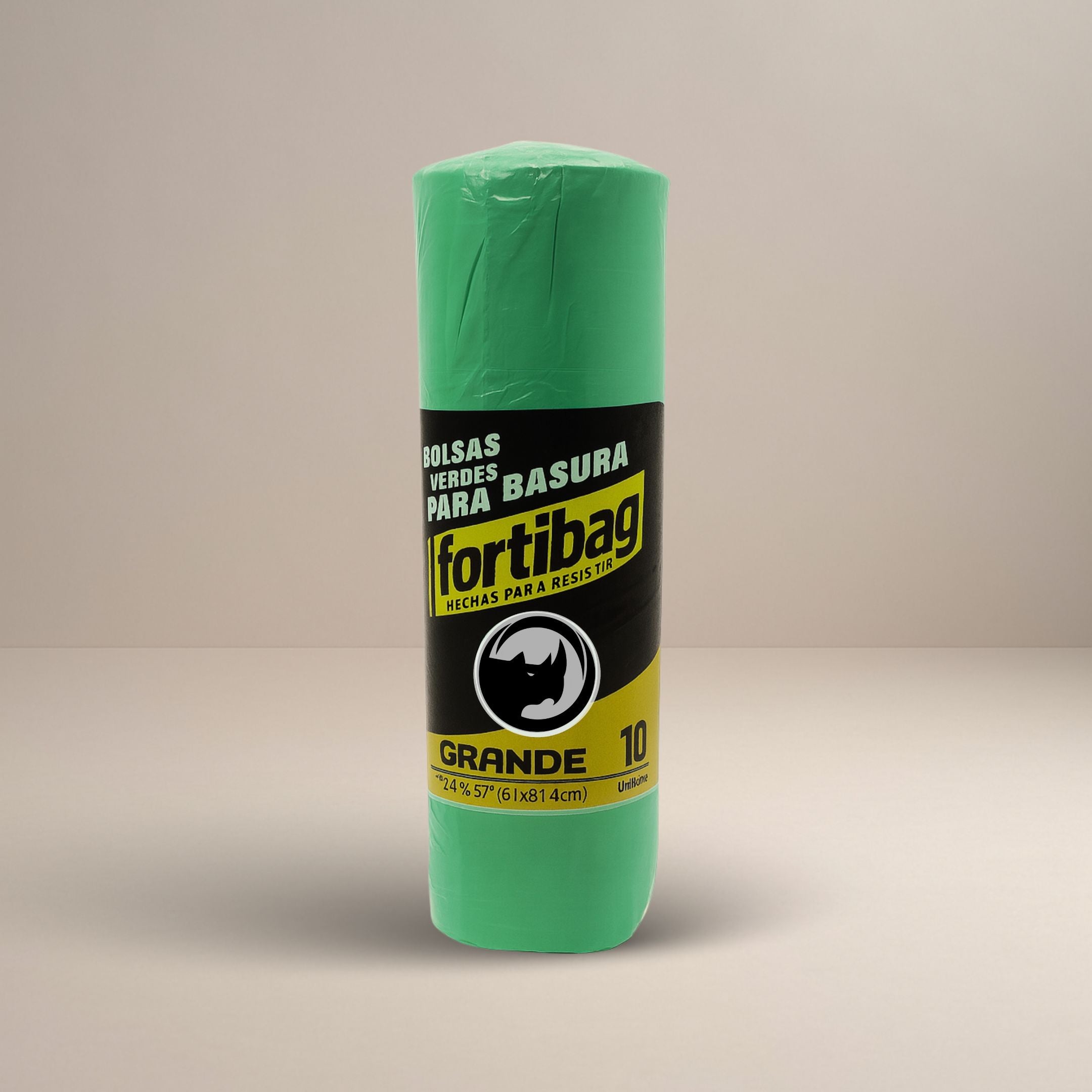 ROLLO FORTIBAG GRANDE VERDE 10UNI / 50 UNIDADES