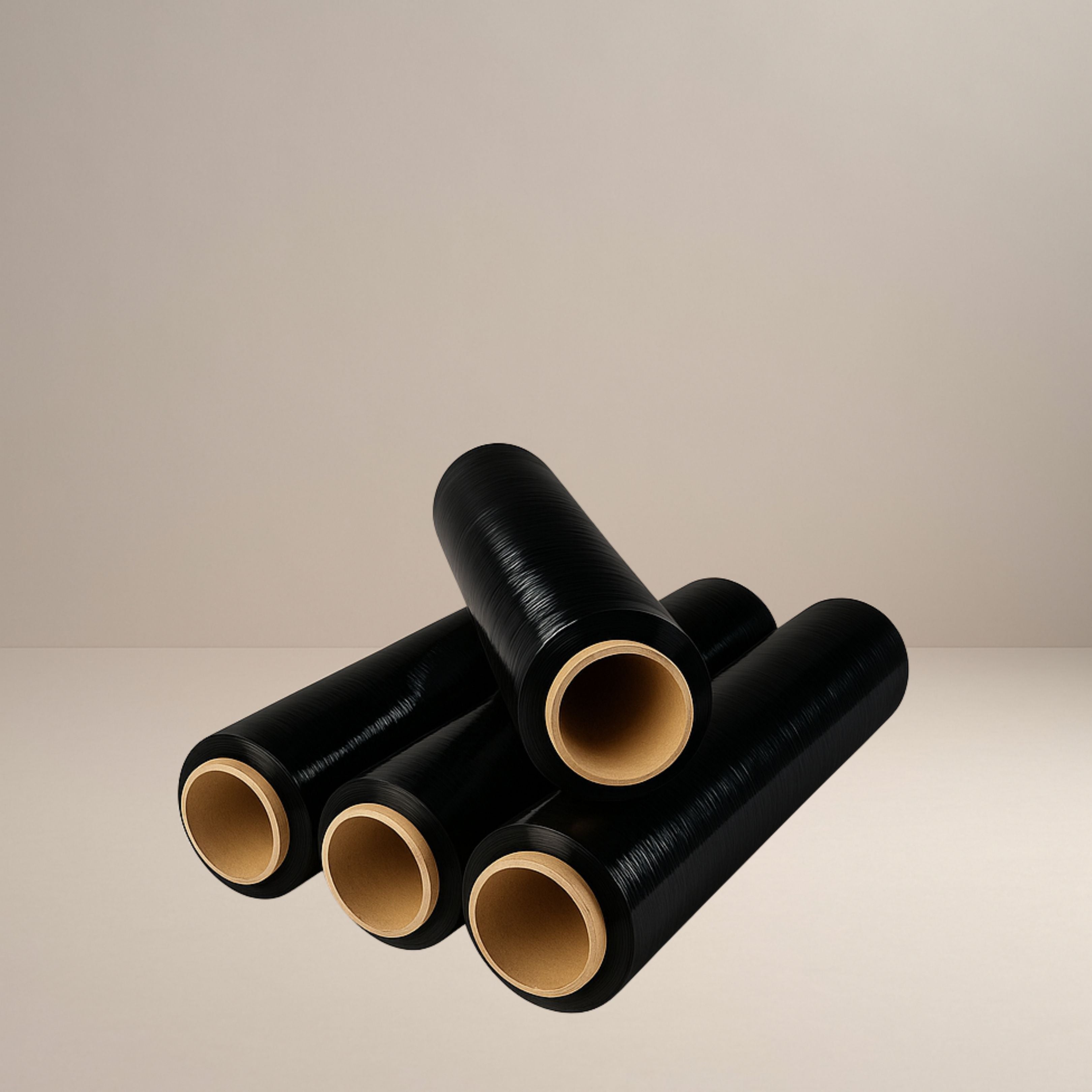 STRETCH FILM NEGRO 18x800x50 / 04 UNIDADES