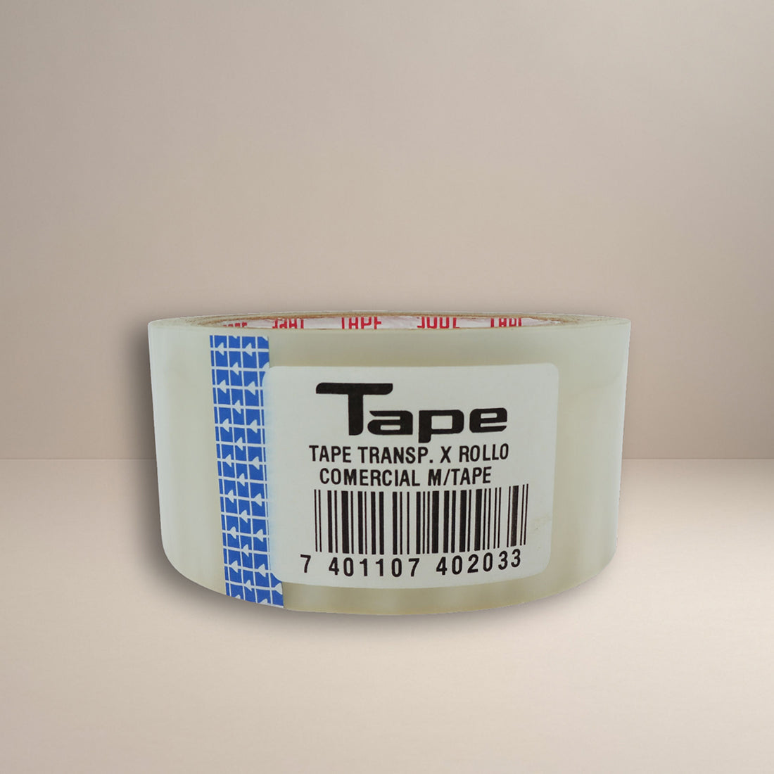 TAPE TRANSP X ROLLO COMERCIAL M/TAPE/ 72 UNIDADES